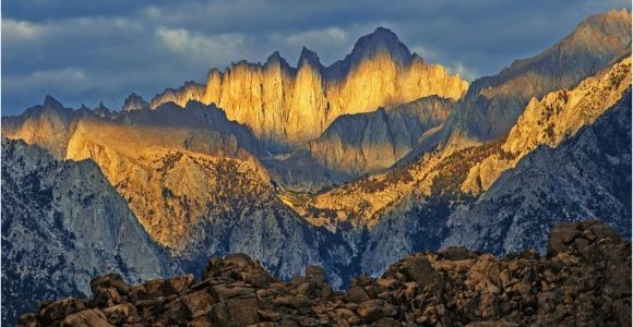 Mt Whitney Map California Climbing Mount Whitney Highest Mountain In California