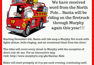 Murphy Texas Map Santa is Visiting Murphy City Of Murphy Nextdoor