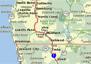Myrtle Creek oregon Map Hoopa California Map Map Of oregon and California Luxury Map oregon