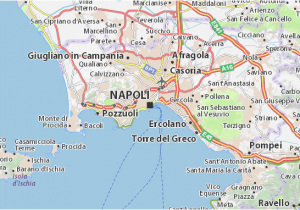 Naples Italy Google Maps Map Of Naples Michelin Naples Map Viamichelin