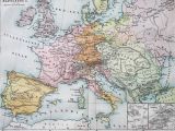 Napoleonic Europe 1812 Map Historical Map Of Europe Stock Photos Historical Map Of