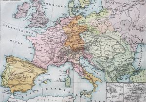 Napoleonic Europe 1812 Map Historical Map Of Europe Stock Photos Historical Map Of