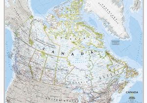 National Geographic Map Of Canada Craenen National Geographic Flat Maps