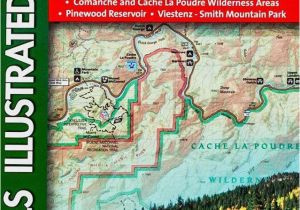 National Geographic Maps Colorado Trails Map Of Cache La Poudre Big Thomson Colorado 101