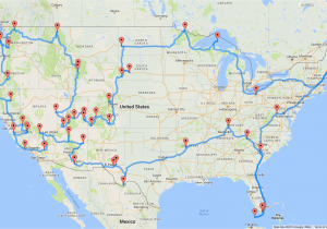 National Parks In Canada Map the Optimal U S National Parks Centennial Road Trip Dr Randal S