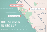 Natural Hot Springs In California Map Big Sur Hot Springs top Natural Hot Tubs On the Coast