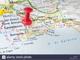 Neapolitan Riviera Italy Map Italian Riviera Map Stock Photos Italian Riviera Map Stock Images