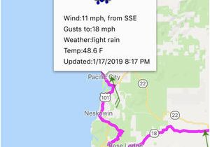 Neskowin oregon Map Bicycle Route Navigator Im App Store