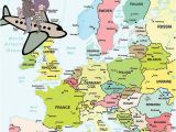Netherlands Map In Europe Denmark Physical Wall Map Denmark On Map Of World