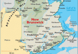 New Brunswick Canada Map Detailed New Brunswick Cn Map Showing the Province Of New Brunswick