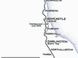 New Castle England Map Disused Stations Killingworth Station