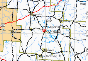 New Concord Ohio Map New Lexington Ohio Oh 43764 Profile Population Maps Real