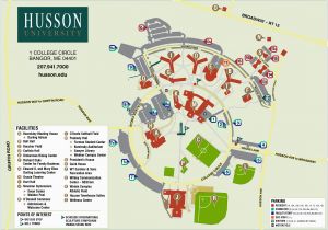 New England College Campus Map Parking Map