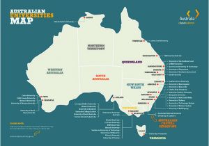 New England Colleges Map List Of Australian Universities top Rank Universities In