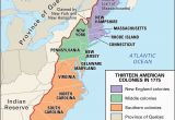 New England Colonies Maps Proclamation Of 1763 History Map Significance Facts