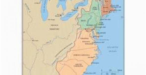 New England Colonies Maps the First Thirteen States 1779 History Wall Maps Globes