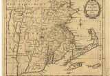 New England Colony Map A New and Accurate Map Of the Colony Of Massachusets I E