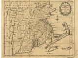 New England Colony Map A New and Accurate Map Of the Colony Of Massachusets I E