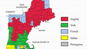 New England County Map New England Ancestry by County 2000 United States