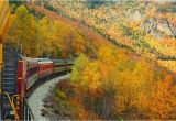 New England Foliage Map Railroading New England Smithsonian Journeys