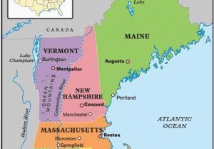 New England In Usa Map Us Map with Cities and States 56 Best New England Maps