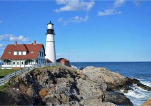 New England Lighthouses Map 5 Lighthouses to See Near Portland Maine