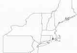 New England Outline Map Country Names A Maps 2019