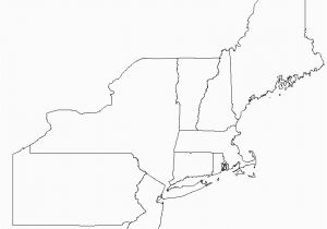 New England Outline Map Country Names A Maps 2019