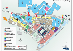 New England Patriots Stadium Location Map Gillette Stadium Parking Passes Prices Tips