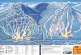 New England Ski Resort Map 2009 10 attitash Trail Map New England Ski Map Database