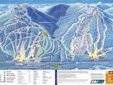 New England Ski Resort Map 2009 10 attitash Trail Map New England Ski Map Database