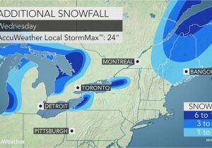 New England Snow Depth Map Disruptive Snow Precedes Midweek Arctic Blast Across northeastern Us