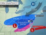 New England Snow Depth Map Weekend Storm to Unleash Snow Ice From north Carolina to Virginia