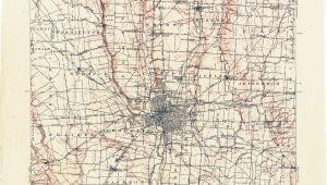 New London Ohio Map Ohio Historical topographic Maps Perry Castaa Eda Map Collection