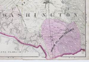 Newark California Map 1878 Washington California Map Newark Alameda County Plats Mission