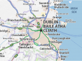 Newcastle northern Ireland Map Detailed Map Of Dublin Dublin Map Viamichelin