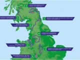 Newcastle On Map Of England Tyne tour Route