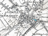 Newmarket England Map Disused Stations Newmarket Station 1st