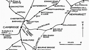 Newmarket England Map Disused Stations Newmarket Station 1st