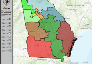 Newnan Georgia Map Georgia S Congressional Districts Wikipedia