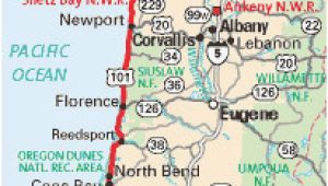 Newport Beach oregon Map Map Of Newport oregon 33 Map oregon Coast Geographic Map Of Us