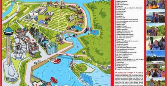 Niagara Fall Canada Map Niagara Map Niagara Falls In 2019 Visiting Niagara Falls