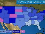Noaa Snow Depth Map Michigan the Greatest 24 Hour Snowfalls In All 50 States the Weather Channel