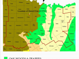 Nocona Texas Map the Location Of the Harrell Site 41yn1 In the Rolling Plains Of