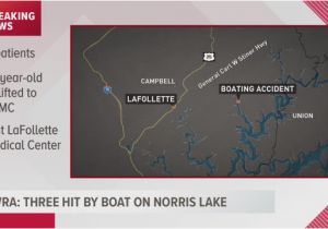 Norris Lake Map Tennessee Three Kids Hit by Boat On norris Lake Wbir Com