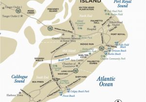 North and south Carolina Beaches Map Maps Of Hilton Head island south Carolina