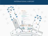 North Carolina Airport Map Charleston International Airport Terminal Map