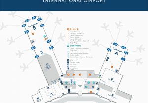 North Carolina Airport Map Charleston International Airport Terminal Map