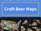 North Carolina Brewery Map How We Make Our 3d Craft Beer Maps Montford Misfits