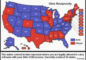 North Carolina Ccw Reciprocity Map Ohio Ccw Reciprocity Map Afp Cv Beautiful Ideas 17274